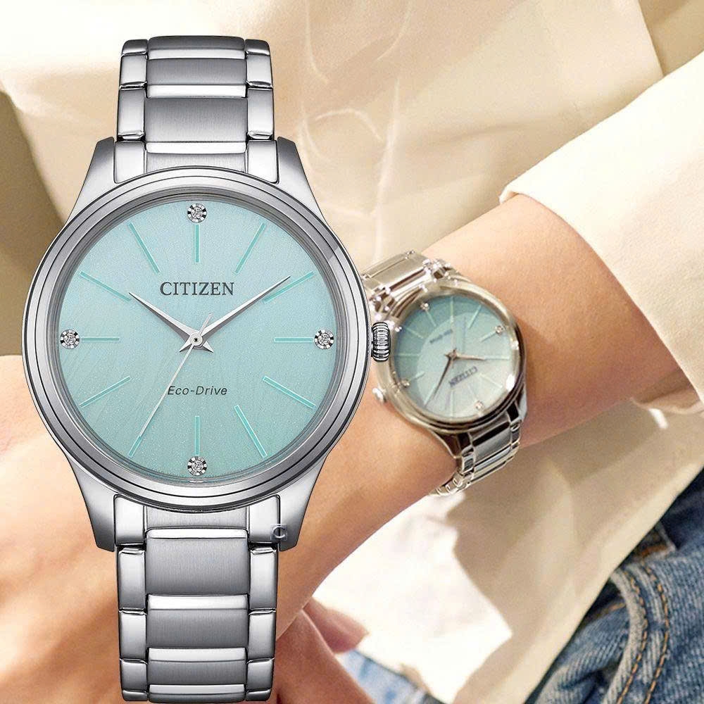 Đồng Hồ Nữ Citizen Quartz Eco-Drive EM1220-58Y