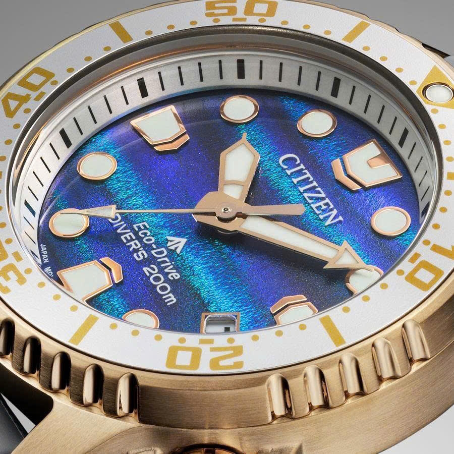 Đồng Hồ Unisex Citizen Quartz Eco-Drive Promaster Marine Limited EO2023-00W