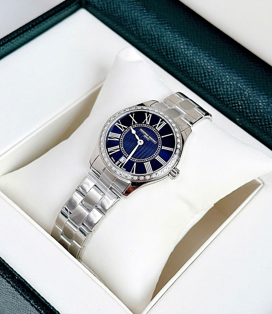 Đồng Hồ Nữ Frederique Constant Quartz Ladies Diamond FC-220MN3BD6B ( FC220MN3BD6B )