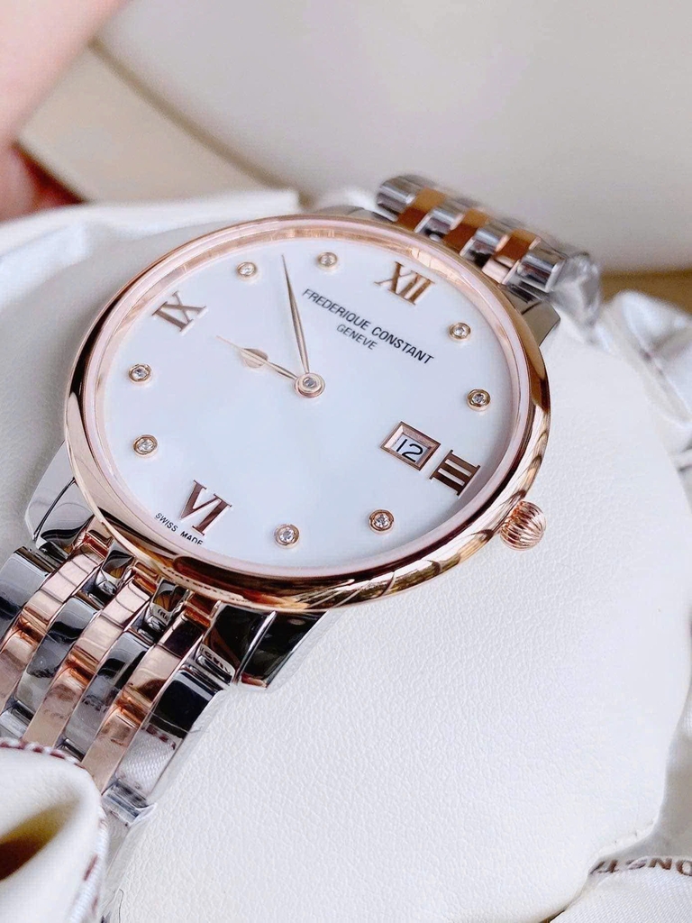 Đồng Hồ Nữ Frederique Constant Quartz Diamond FC-220MPWD3S2B ( FC220MPWD3S2B ) ( 220MPWD3S2B )