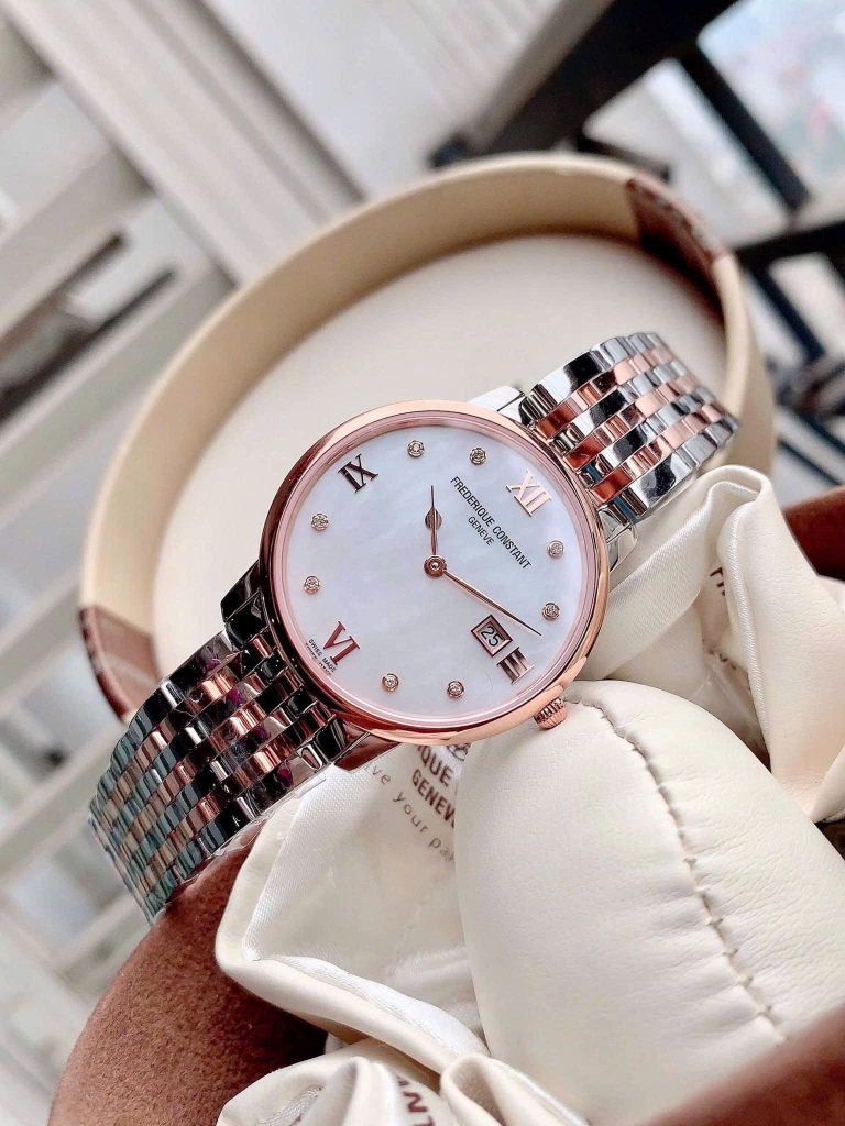 Đồng Hồ Nữ Frederique Constant Quartz Diamond FC-220MPWD3S2B ( FC220MPWD3S2B ) ( 220MPWD3S2B )