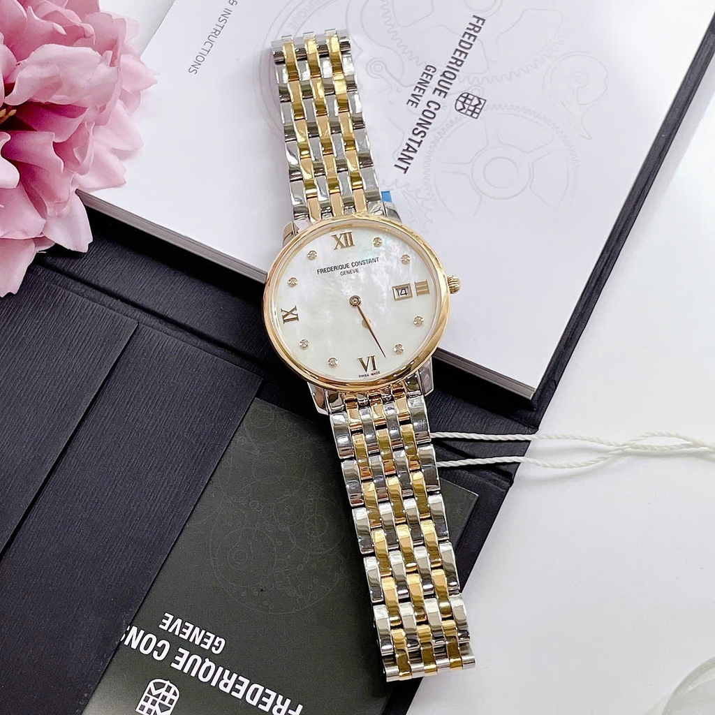 Đồng Hồ Nữ Frederique Constant Quartz FC-220MPWD3S3B ( FC220MPWD3S3B )