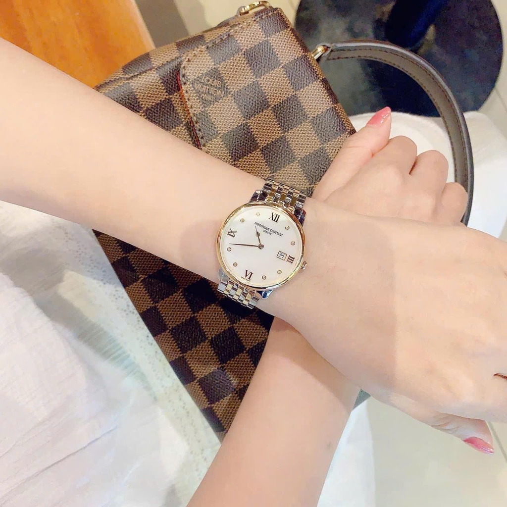 Đồng Hồ Nữ Frederique Constant Quartz FC-220MPWD3S3B ( FC220MPWD3S3B )
