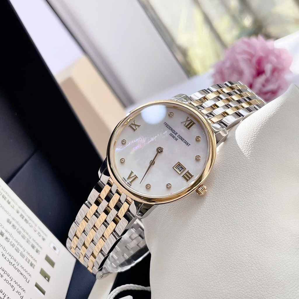 Đồng Hồ Nữ Frederique Constant Quartz FC-220MPWD3S3B ( FC220MPWD3S3B )