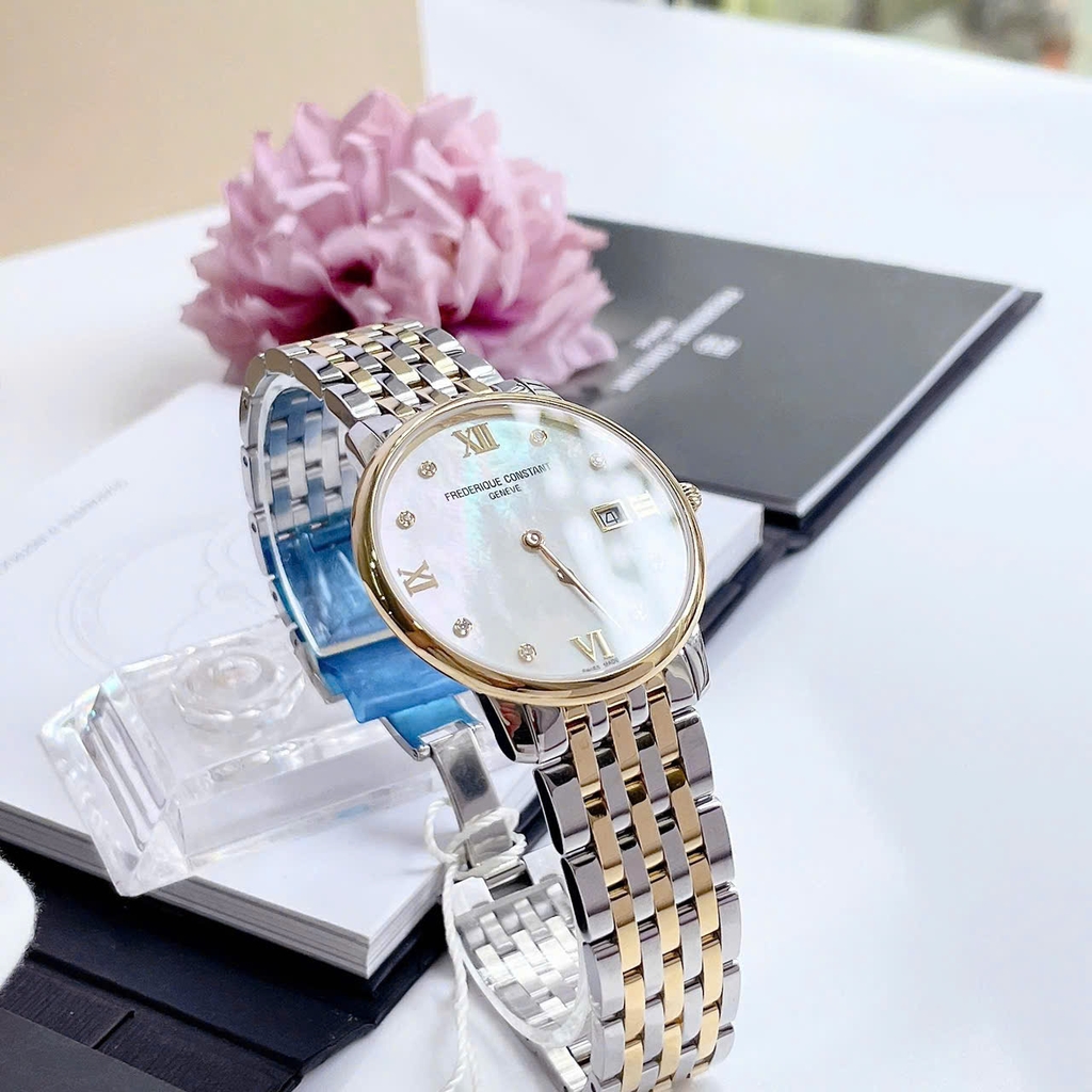 Đồng Hồ Nữ Frederique Constant Quartz FC-220MPWD3S3B ( FC220MPWD3S3B )