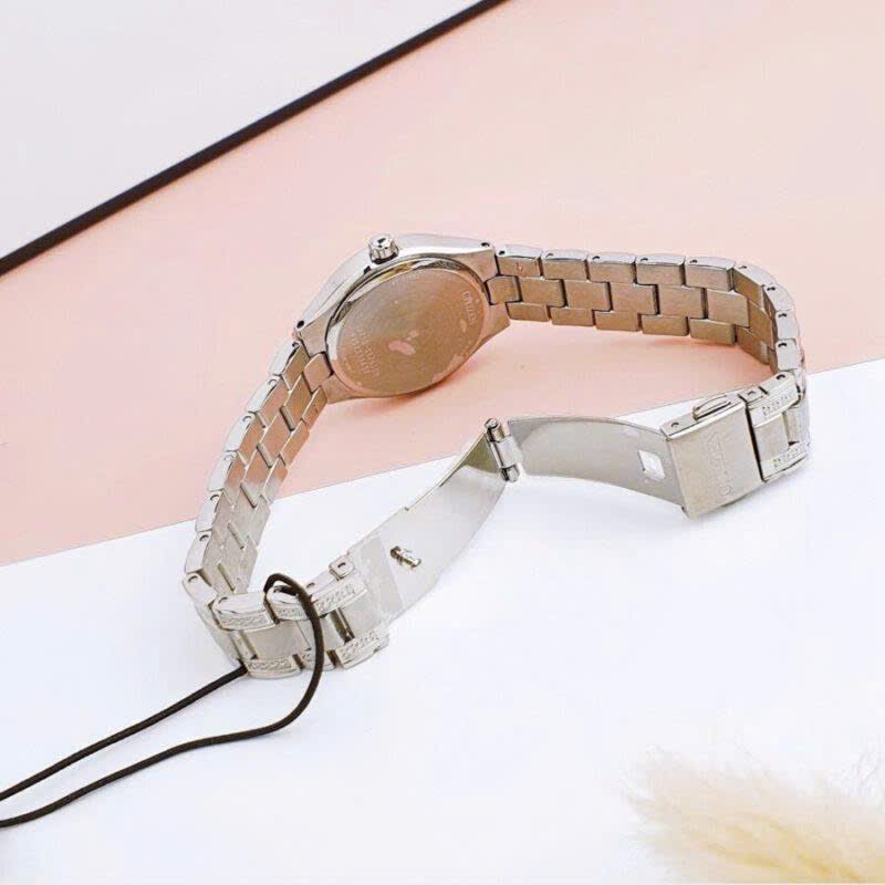 Đồng Hồ Nữ Citizen Quartz Eco-Drive Silhouette Crystal FE1230-51X