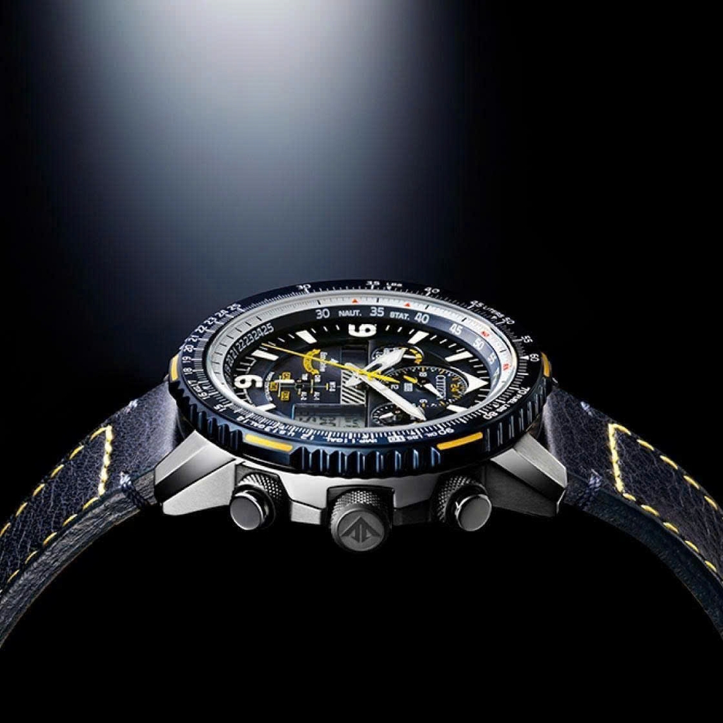 Đồng Hồ Nam Citizen Quartz Eco-Drive Promaster Radio Controlled Blue JY8078-01L