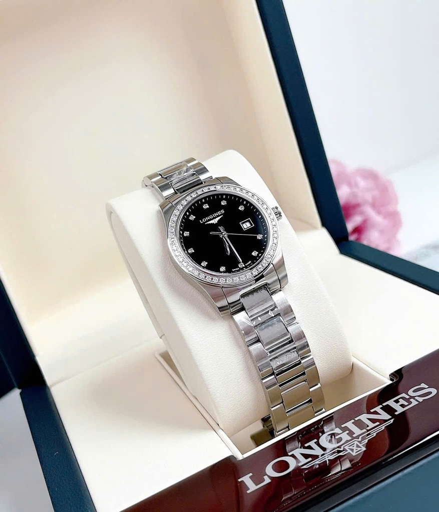 Đồng Hồ Nữ Longines Quartz Conquest L3.300.0.57.6 ( L33000576 )