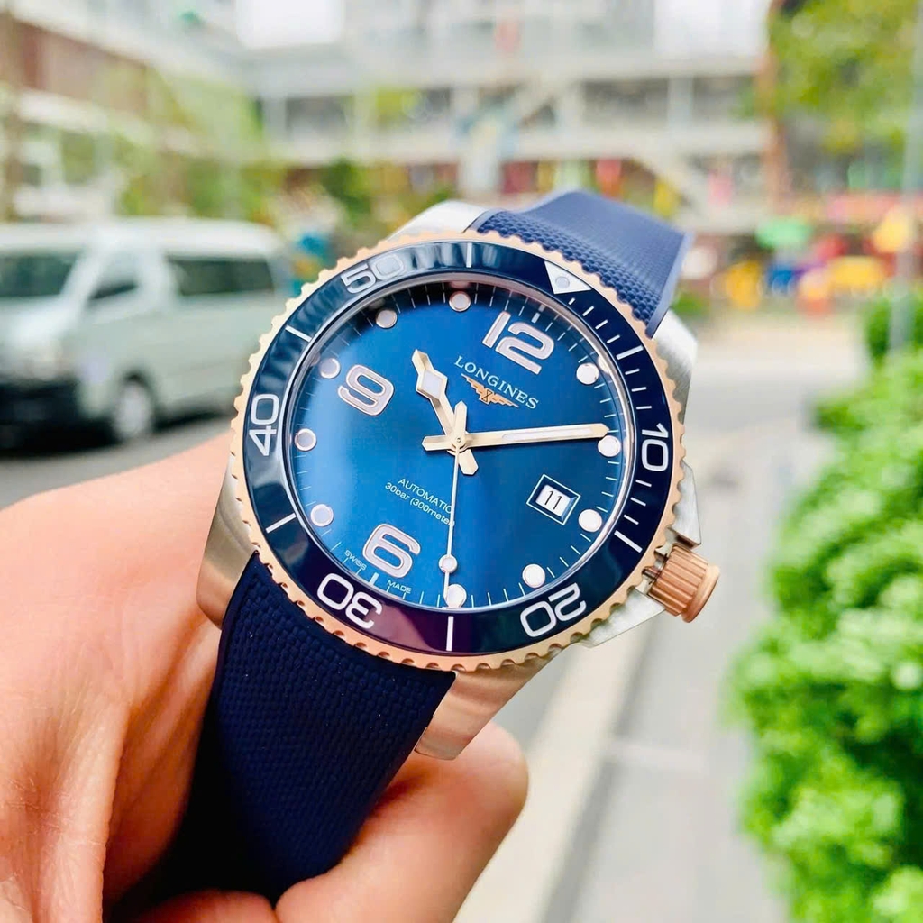 Đồng Hồ Nam Longines Automatic Hydroconquest L3.782.3.98.9 ( L37823989 )
