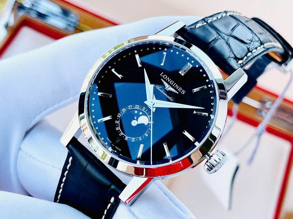 Đồng Hồ Nam Longines 1832 Automatic Moon Phase L4.826.4.52.0 ( L48264520 )