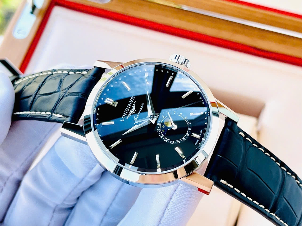 Đồng Hồ Nam Longines 1832 Automatic Moon Phase L4.826.4.52.0 ( L48264520 )