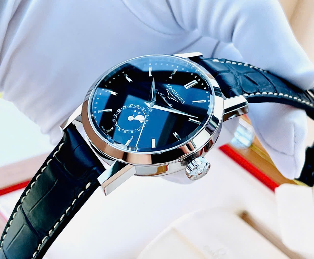 Đồng Hồ Nam Longines 1832 Automatic Moon Phase L4.826.4.52.0 ( L48264520 )