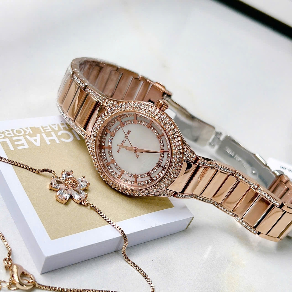 Đồng Hồ Nữ Michael korls Quartz MK4656