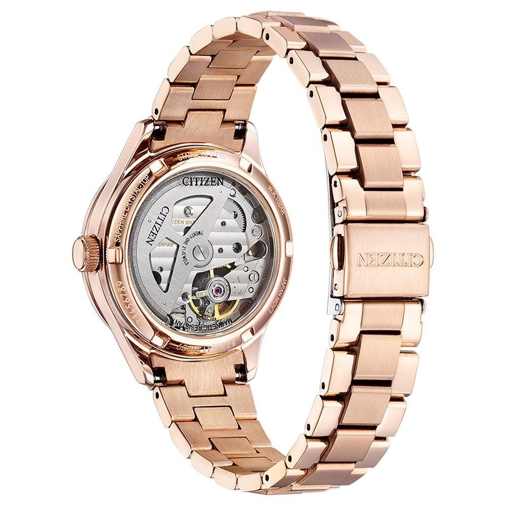 Đồng Hồ Nữ Citizen Automatic  Mechanical  Limited PC1017-96W