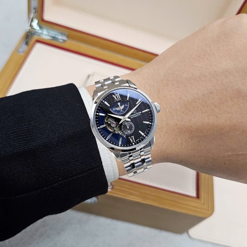 Đồng Hồ Nam Orient Star Automatic Mechanical Contemporary RK-AV0B03B ( RE-AV0B03B00B )