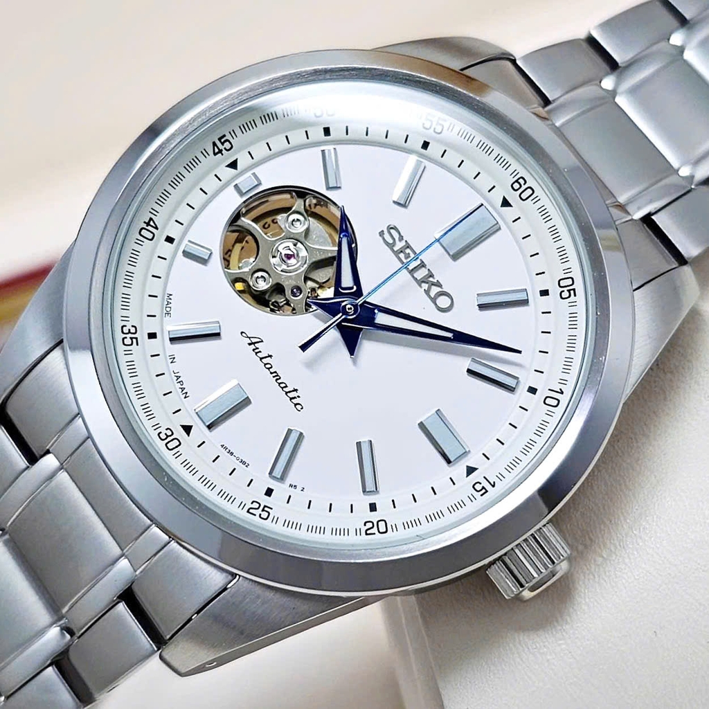 Đồng Hồ Nam Seiko Automatic Selection Open Heart SCVE049