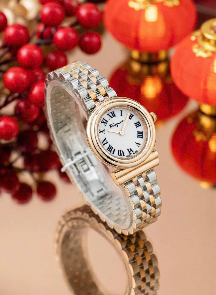 Đồng Hồ Nữ Ferragamo Quartz  Gancini Sfmv00422