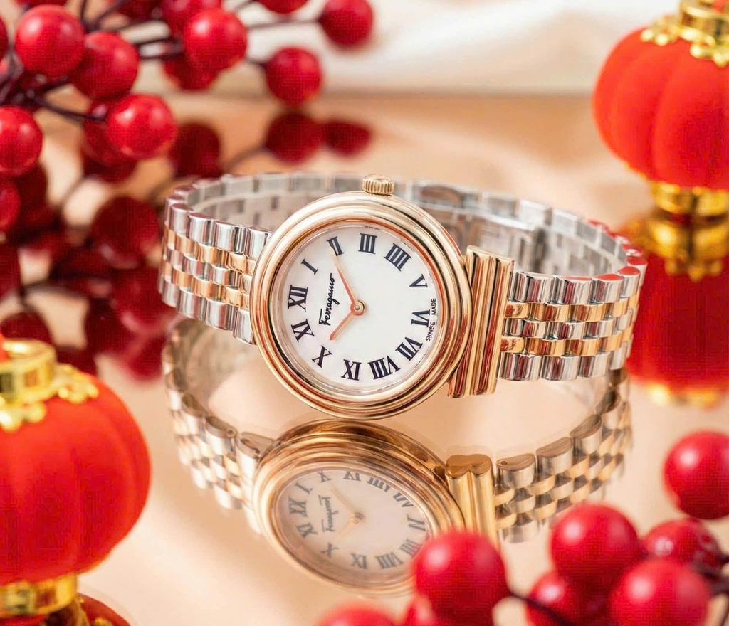 Đồng Hồ Nữ Ferragamo Quartz  Gancini Sfmv00422