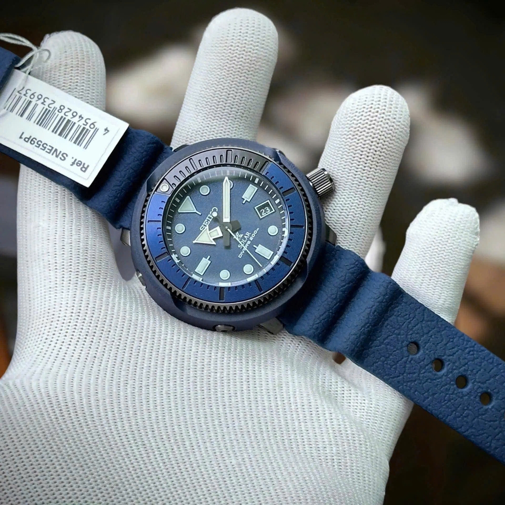 Đồng Hồ Nam Seiko Solar Prospex Diver SNE559P1