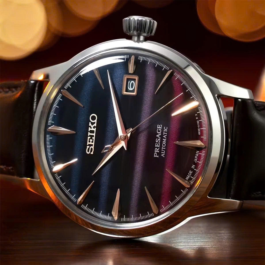 Đồng Hồ Nam Seiko Automatic Presage Cocktail Time Limited SRPK75J1
