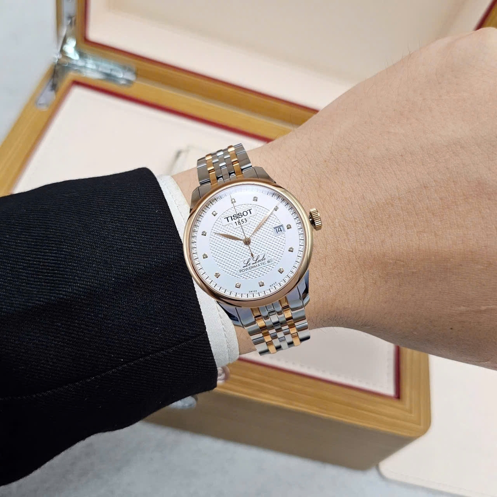 Đồng hồ Nam Tissot Automatic Le Locle Powermatic 80 Diamond T006.407.22.036.01 ( T0064072203601 )