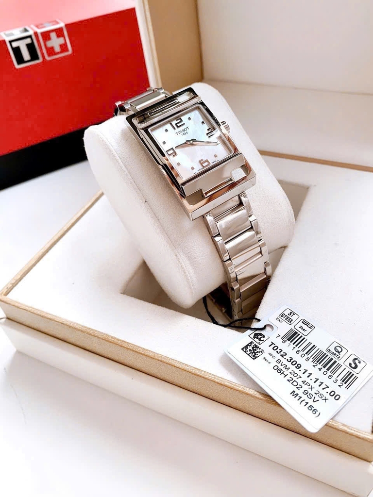 Đồng hồ Nữ Tissot Quart My-T Open Steel Mother of Pearl Dial T032.309.11.117.00 ( T0323091111700 )