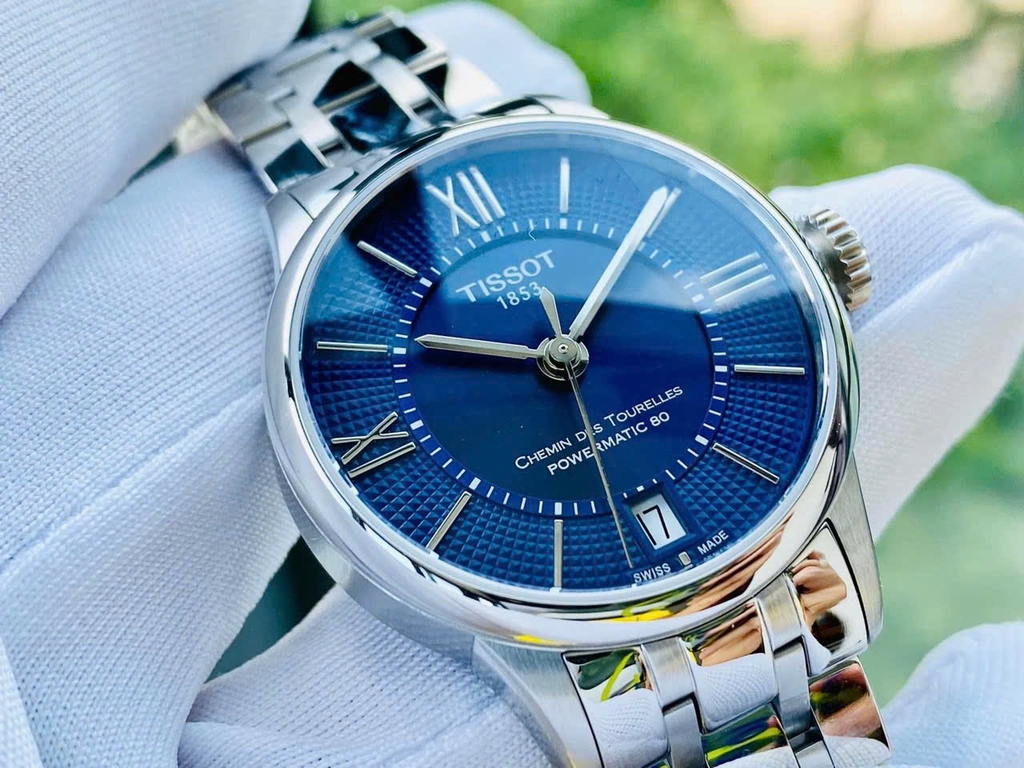 Đồng Hồ Nữ Tissot Automatic Chemin Des Tourelles Powermatic 80  T099.207.11.048.00 (T0992071104800 )