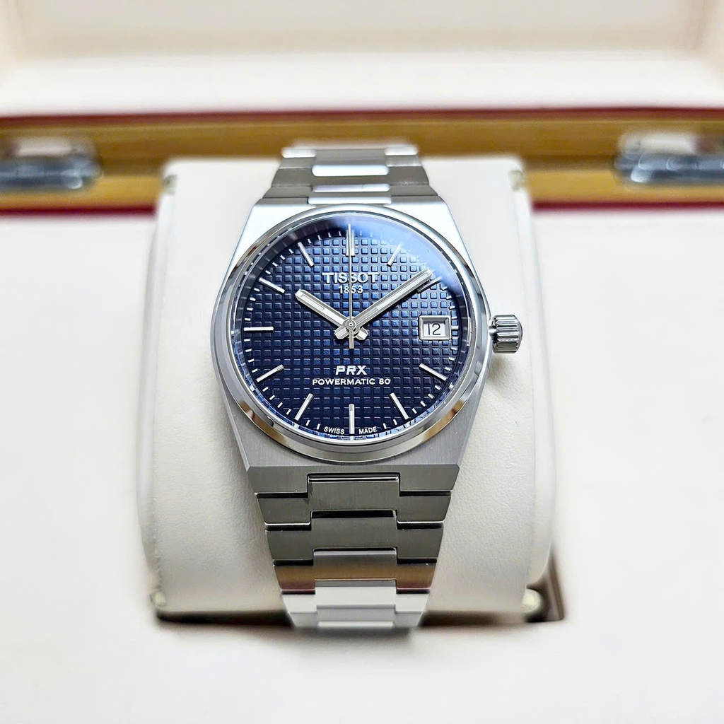 Đồng Hồ Unisex Tissot Automatic PRX Powermatic 80 35mm T137.207.11.041.00 T1372071104100  
