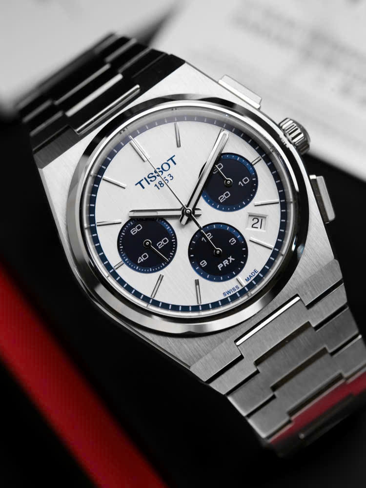 Đồng Hồ Nam Tissot Automatic PRX 42mm Chronograph T137.427.11.011.01 (T1374271101101)