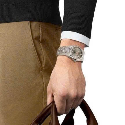 Đồng Hồ Nam Tissot Automatic PRX Powermatic 80 Titanium T137.807.44.061.00 ( T1378074406100 )