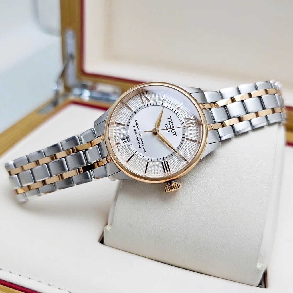 Đồng hồ Nữ Tissot Automatic Powermatic 80 Chemin des Tourelles T139.207.22.038.00 (T1392072203800)