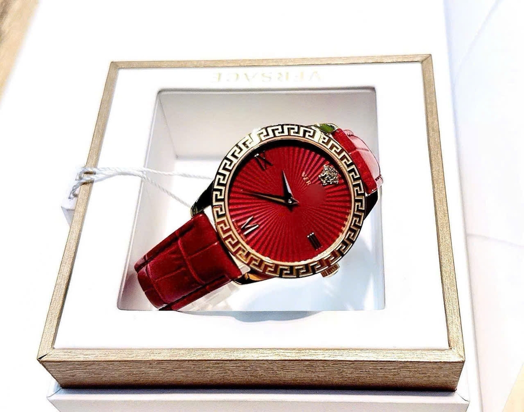 Đồng Hồ Nữ Versace Quartz Greca Signature VEVC00921