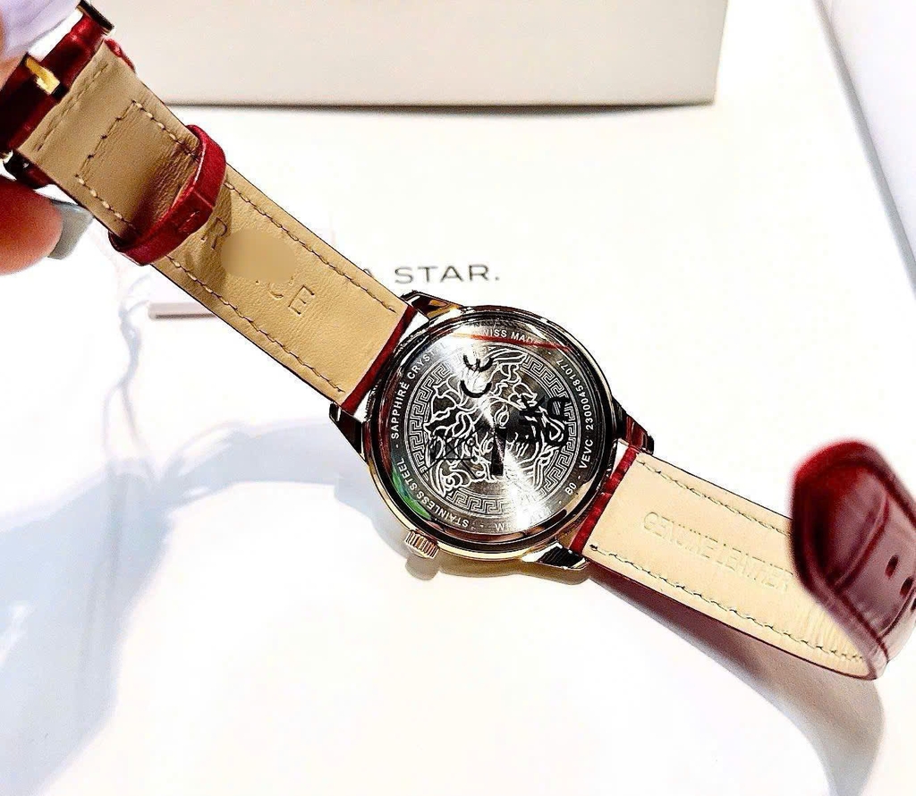 Đồng Hồ Nữ Versace Quartz Greca Signature VEVC00921