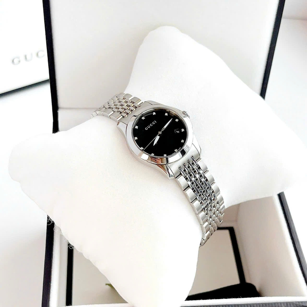 Đồng Hồ Nữ Gucci Quartz G Timeless Diamond YA126505