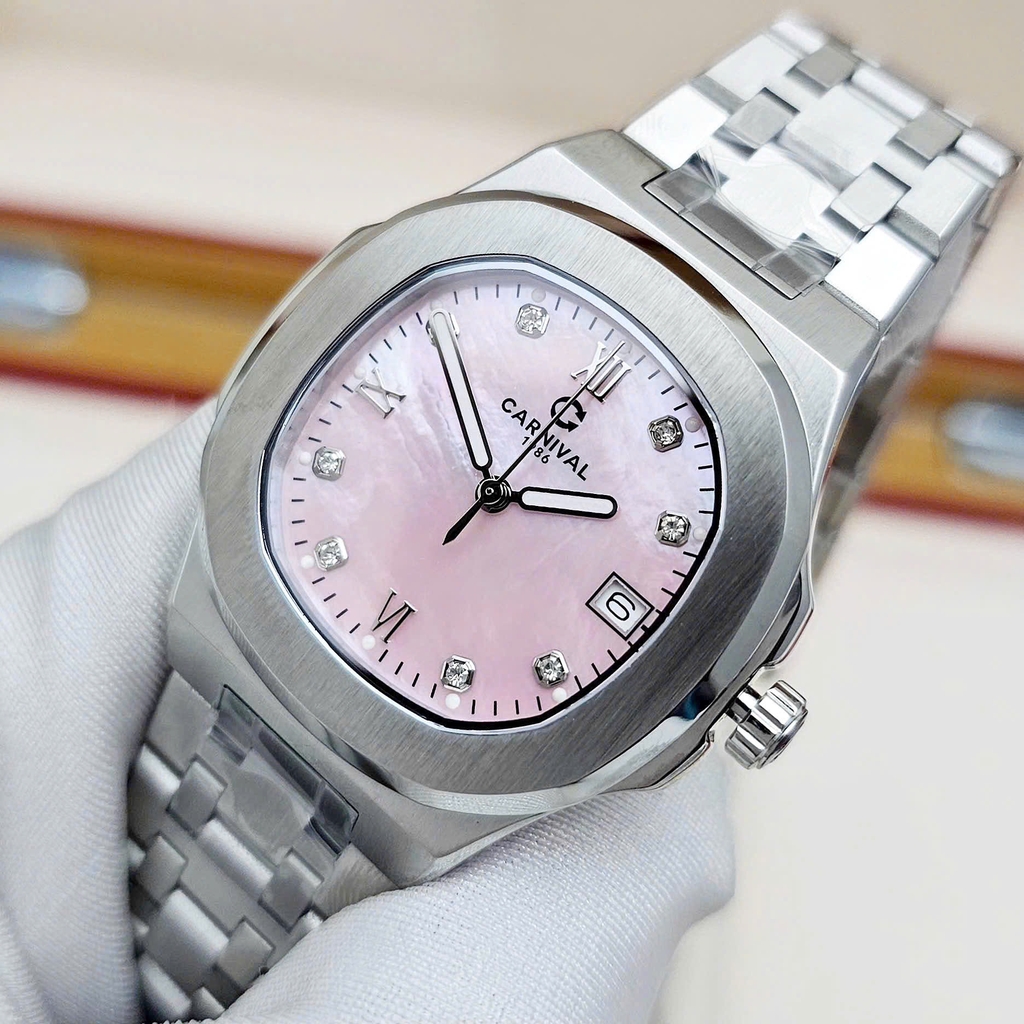 Đồng Hồ Nữ Carnival Quartz 8160L-VT-MOP-H ( 8160L-VT-H )