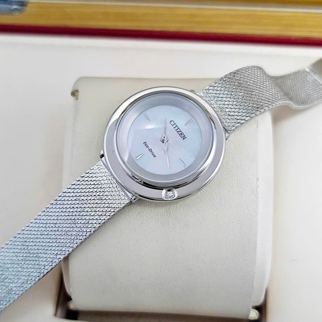 Đồng Hồ Nữ Citizen Quartz Eco-Drive L Ambiluna EM0640-58D