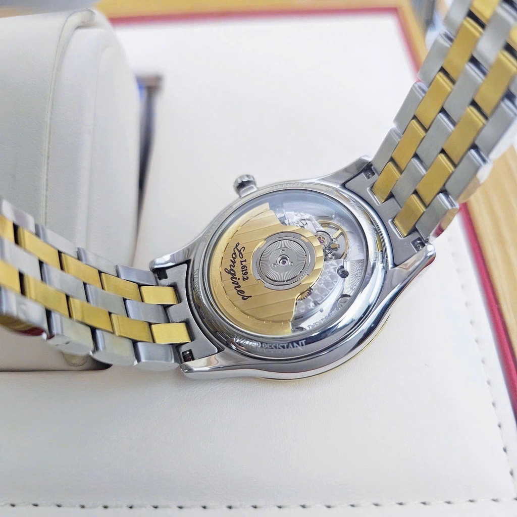 Đồng Hồ Nam Longines Automatic Flagship Demi Gold Diamond L4.774.3.27.7 ( L47743277 )