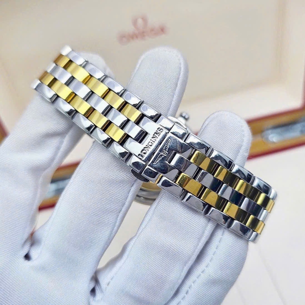 Đồng Hồ Nam Longines Automatic Flagship Demi Gold Diamond L4.774.3.27.7 ( L47743277 )