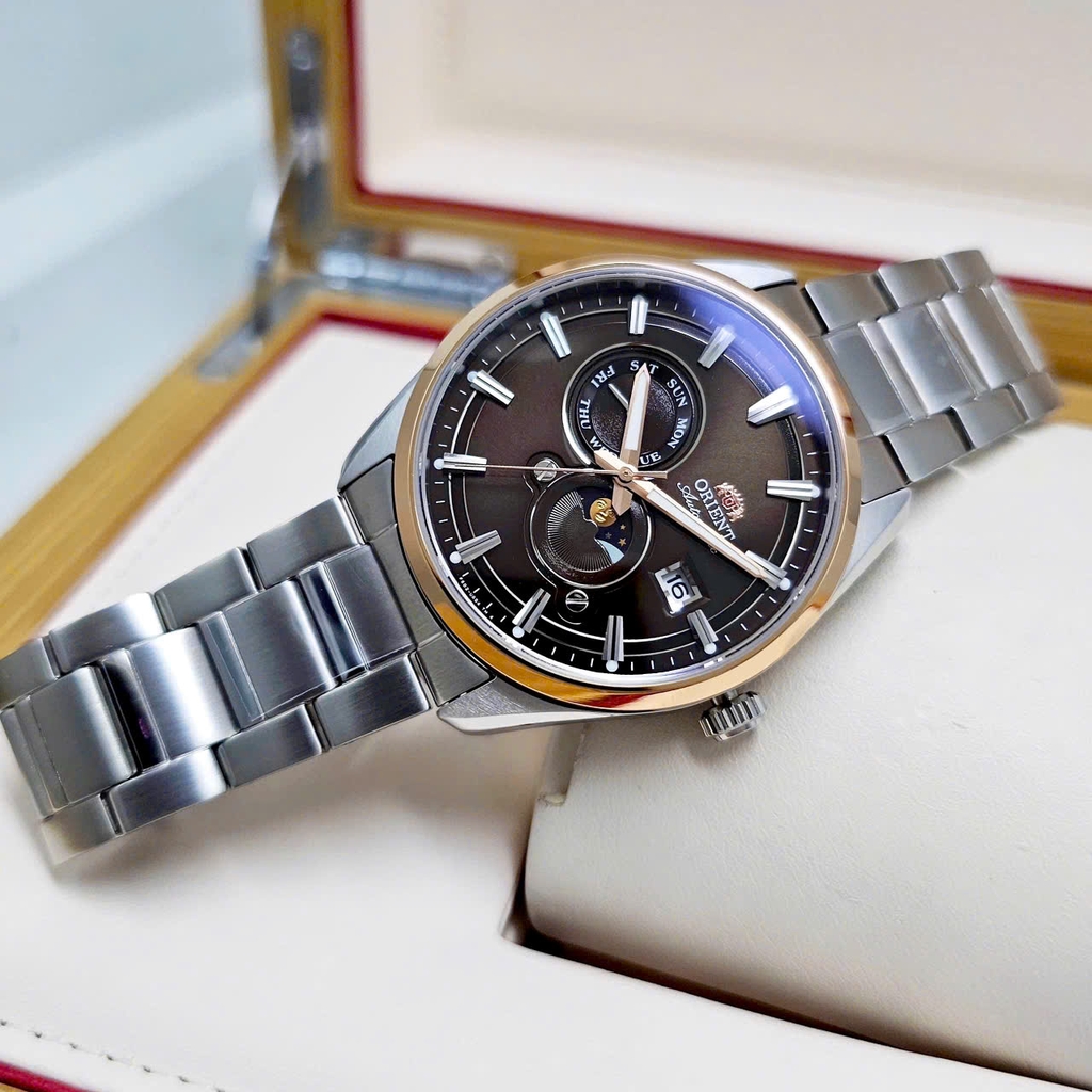 Đồng Hồ Nam Orient Automatic Contemporary Stretto Day & Night RA-AK0313Y30B