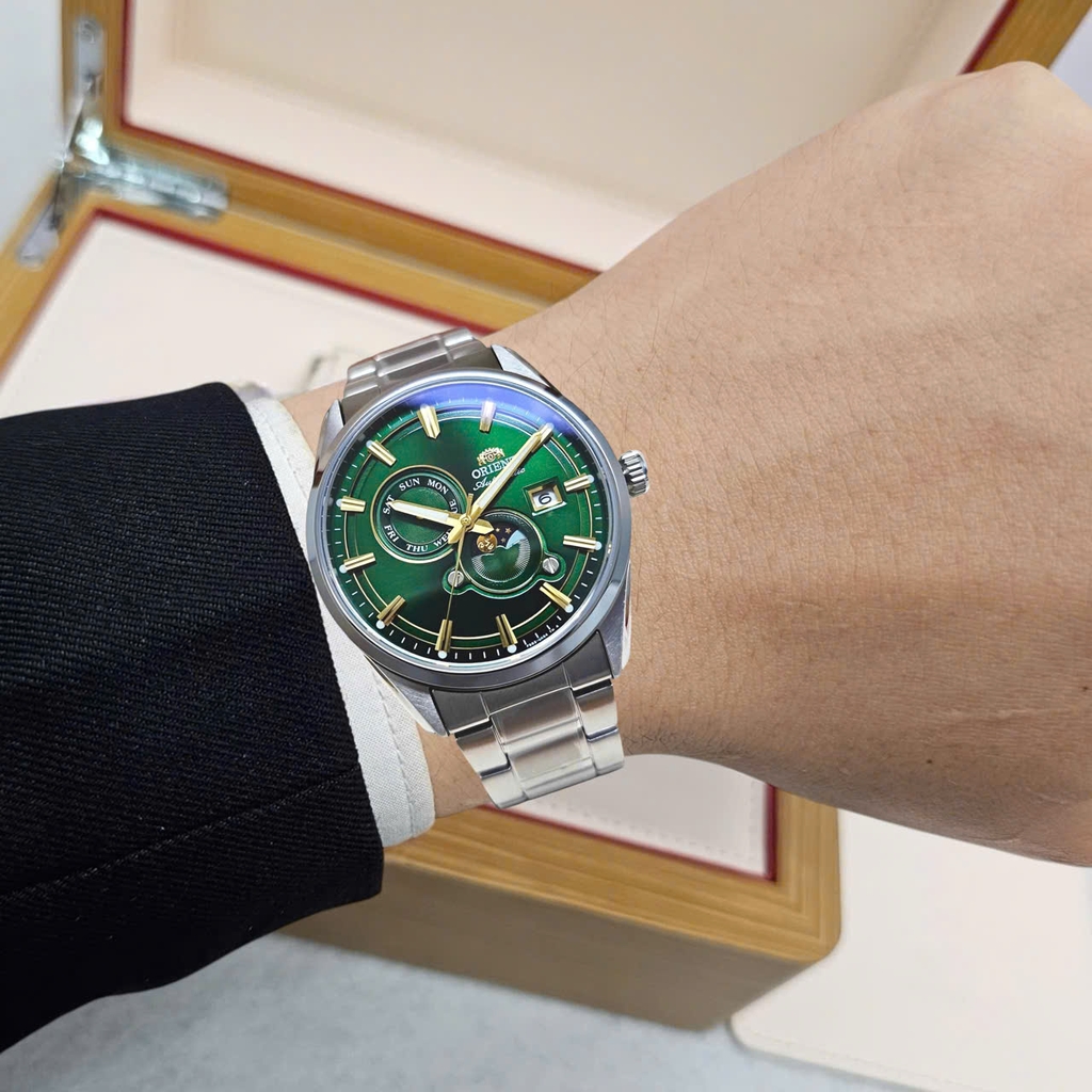 Đồng Hồ Nam Orient Automatic Contemporary Stretto Day & Night RA-AK0314E30B