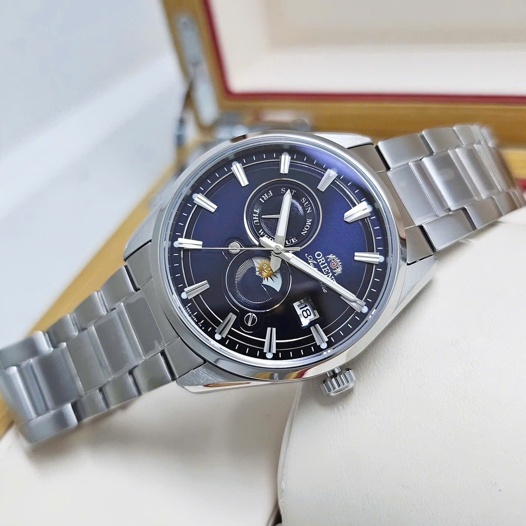 Đồng Hồ Nam Orient Automatic Contemporary Stretto Day & Night RA-AK0315L30B