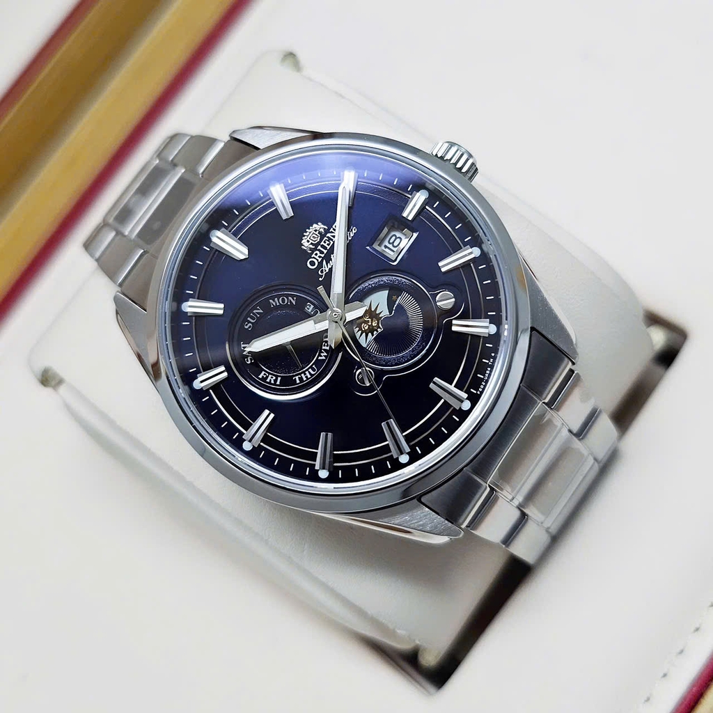 Đồng Hồ Nam Orient Automatic Contemporary Stretto Day & Night RA-AK0315L30B
