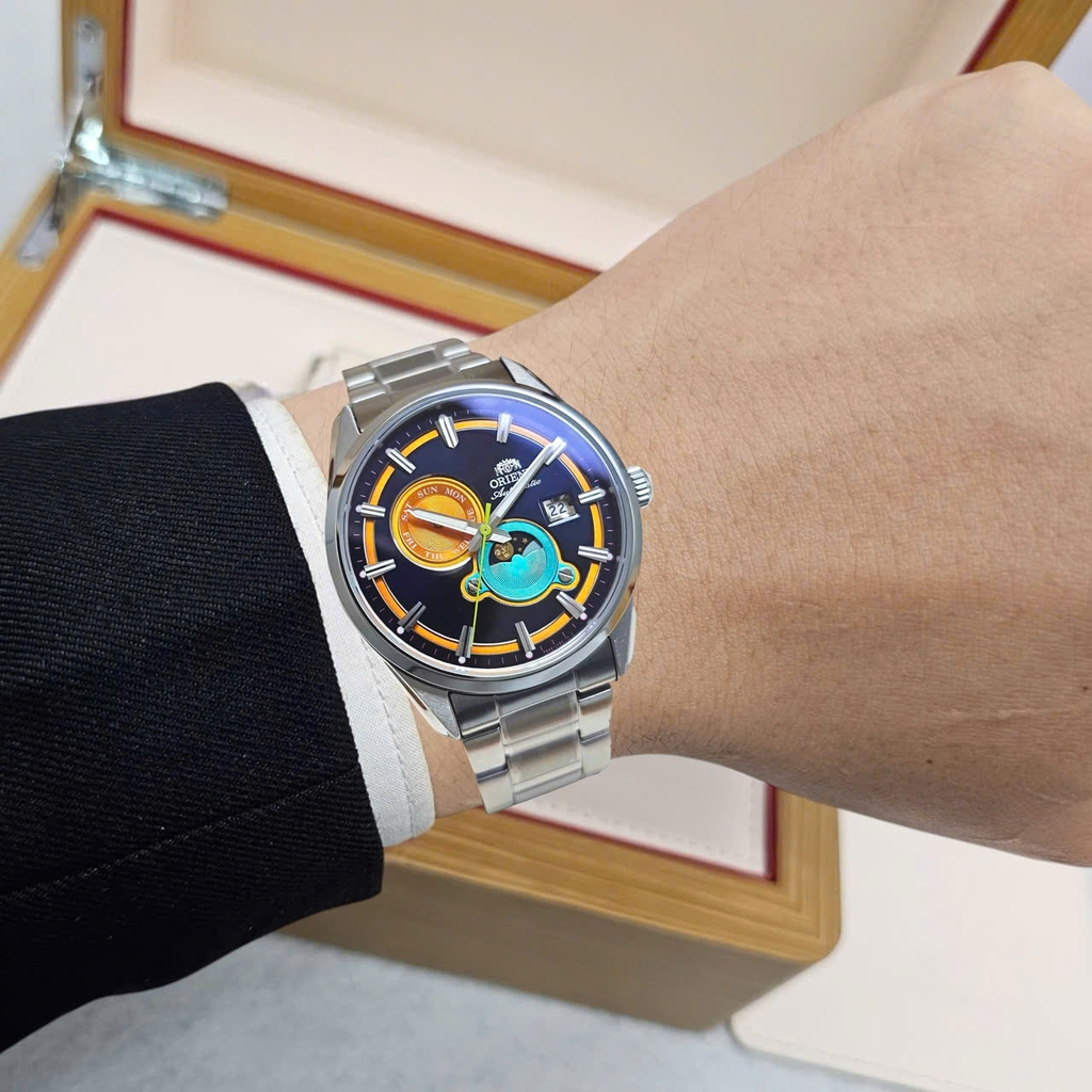 Đồng Hồ Nam Orient Automatic Contemporary Stretto Day & Night RA-AK0316L30B