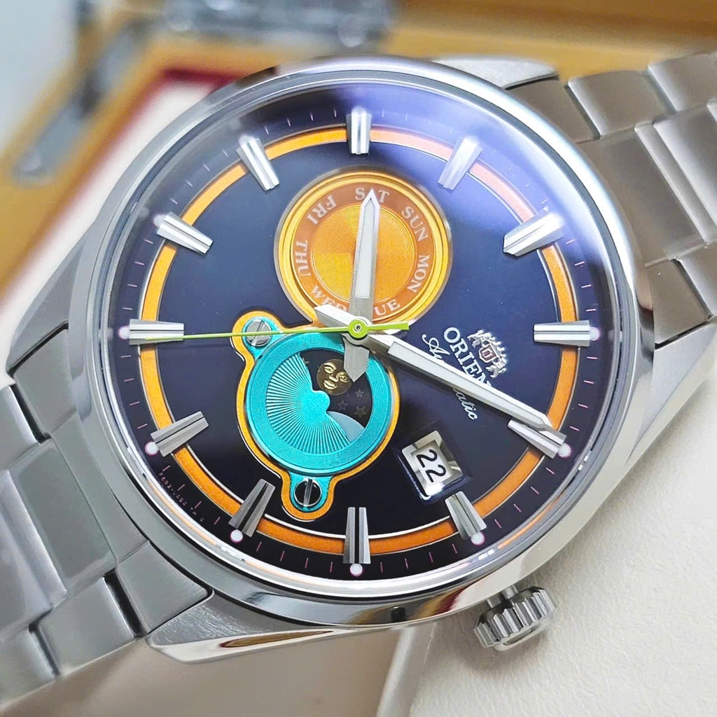 Đồng Hồ Nam Orient Automatic Contemporary Stretto Day & Night RA-AK0316L30B