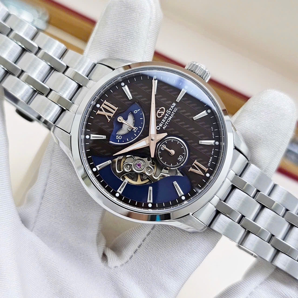 Đồng Hồ Nam Orient Star Automatic Contemporary Layered Open Heart RE-AV0B02Y00B ( RE-AV0B02Y ) ( RK-AV0B02Y )