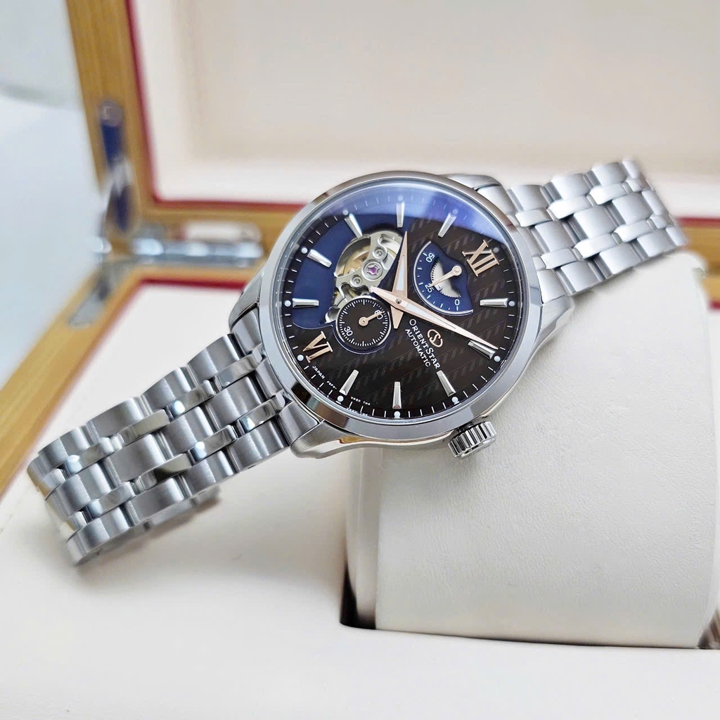 Đồng Hồ Nam Orient Star Automatic Contemporary Layered Open Heart RE-AV0B02Y00B ( RE-AV0B02Y ) ( RK-AV0B02Y )