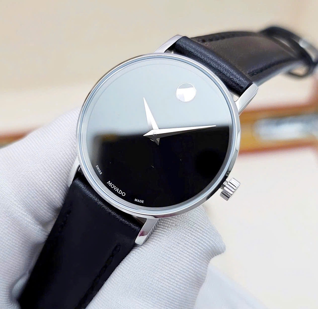 Đồng Hồ Nữ Movado Quartz Museum Classic 0607317