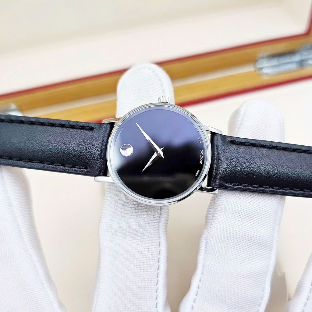 Đồng Hồ Nữ Movado Quartz Museum Classic 0607317