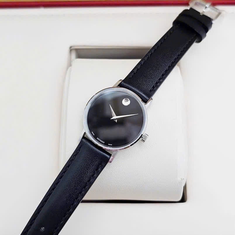 Đồng Hồ Nữ Movado Quartz Museum Classic 0607317