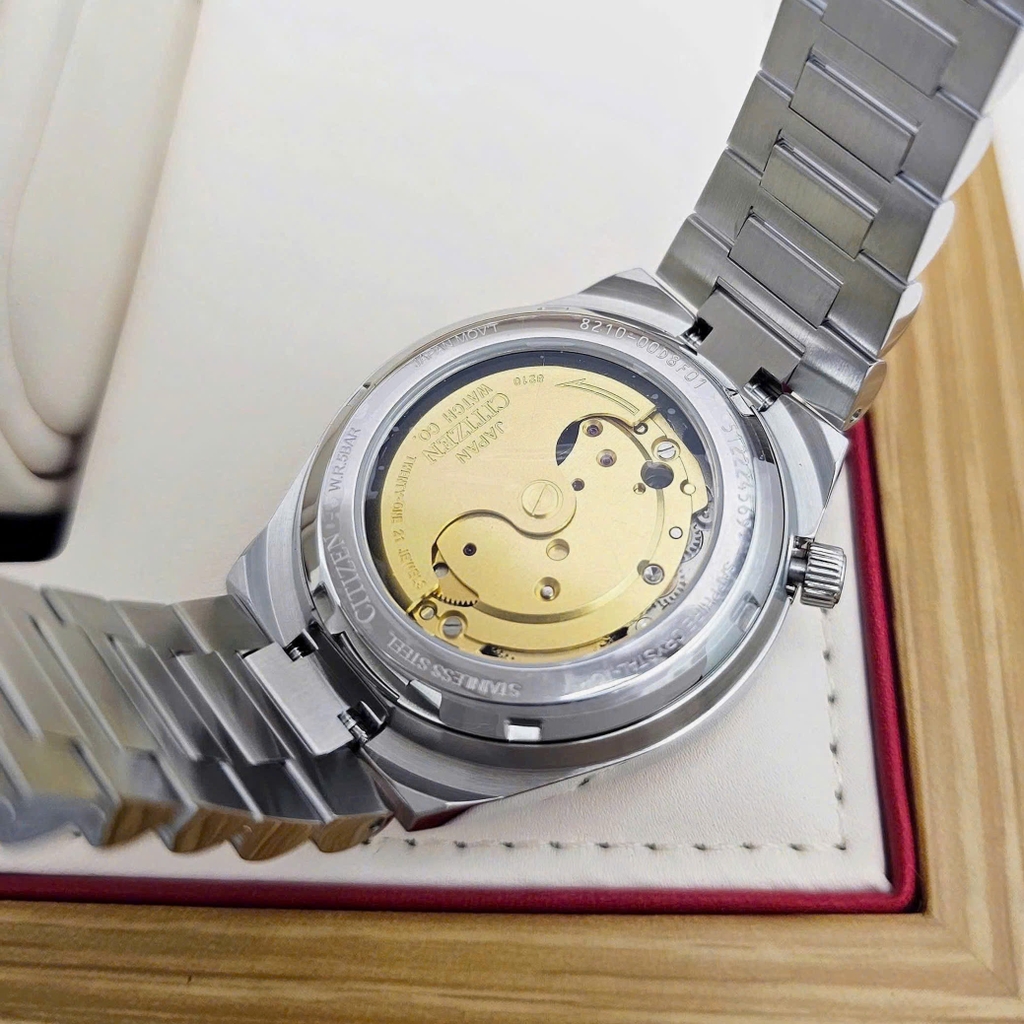 Đồng Hồ Unisex Citizen Automatic Tsuyosa 37mm Pink NJ0200-50Z